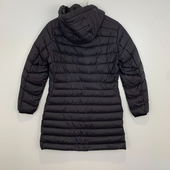 NWOT Lands End Coat, Womens down ultra light packable black Sz XS Petite Jacket - Picture 4 of 13